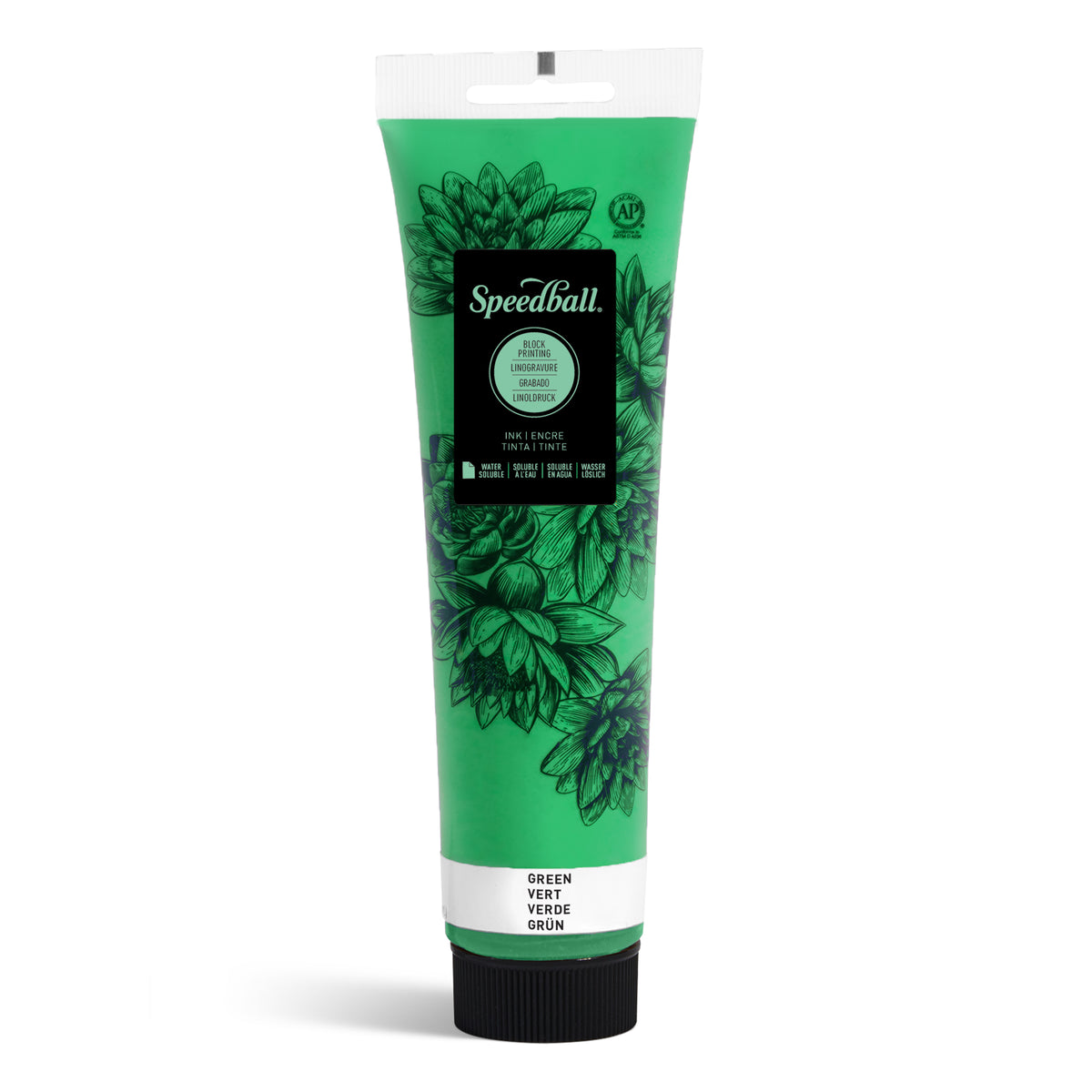 Speedball Water-Soluble Block Printing Ink 150ml – Green