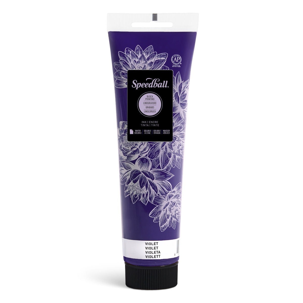 Speedball Water-Soluble Block Printing Ink 150ml – Violet