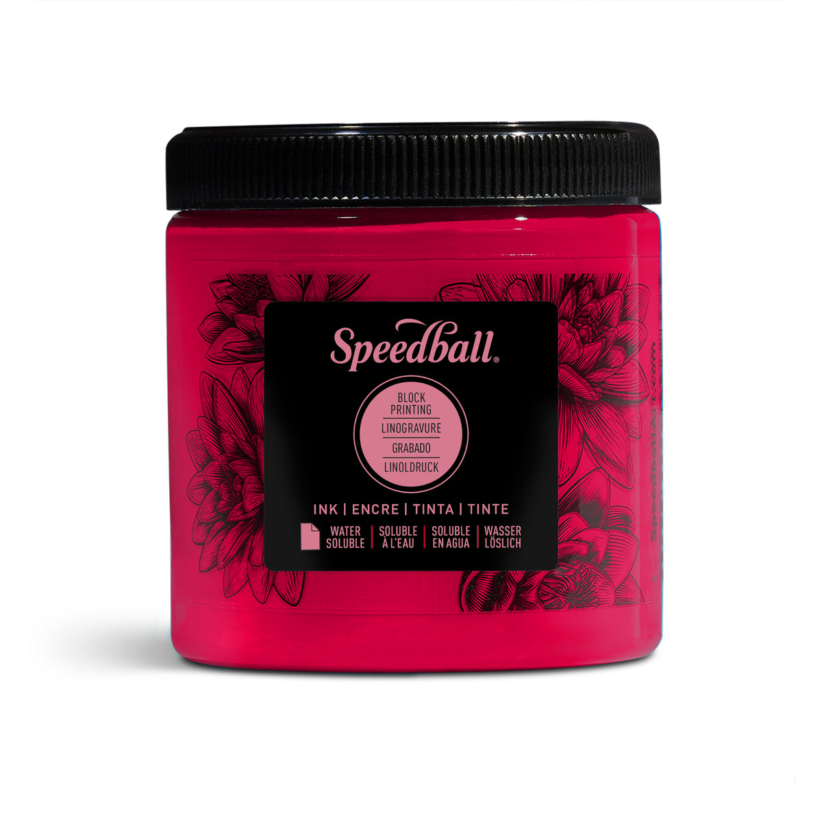 Speedball Water-Soluble Block Printing Ink 236ml – Process Magenta