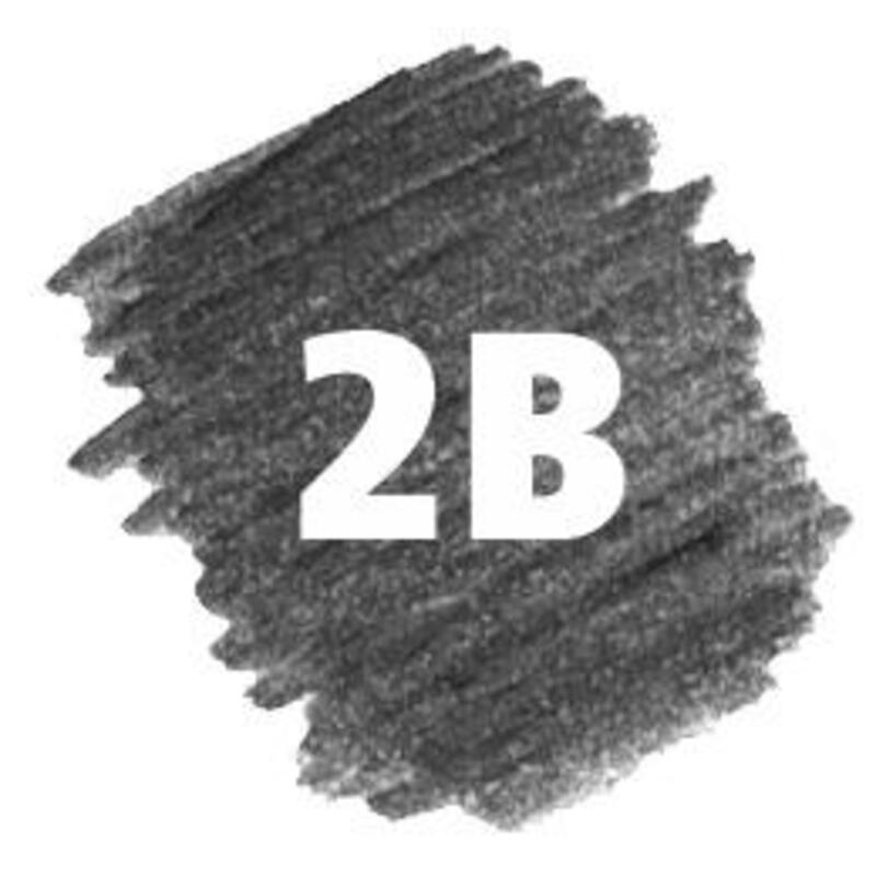 Staedtler Mars Lumograph Black pencil 2B swatch