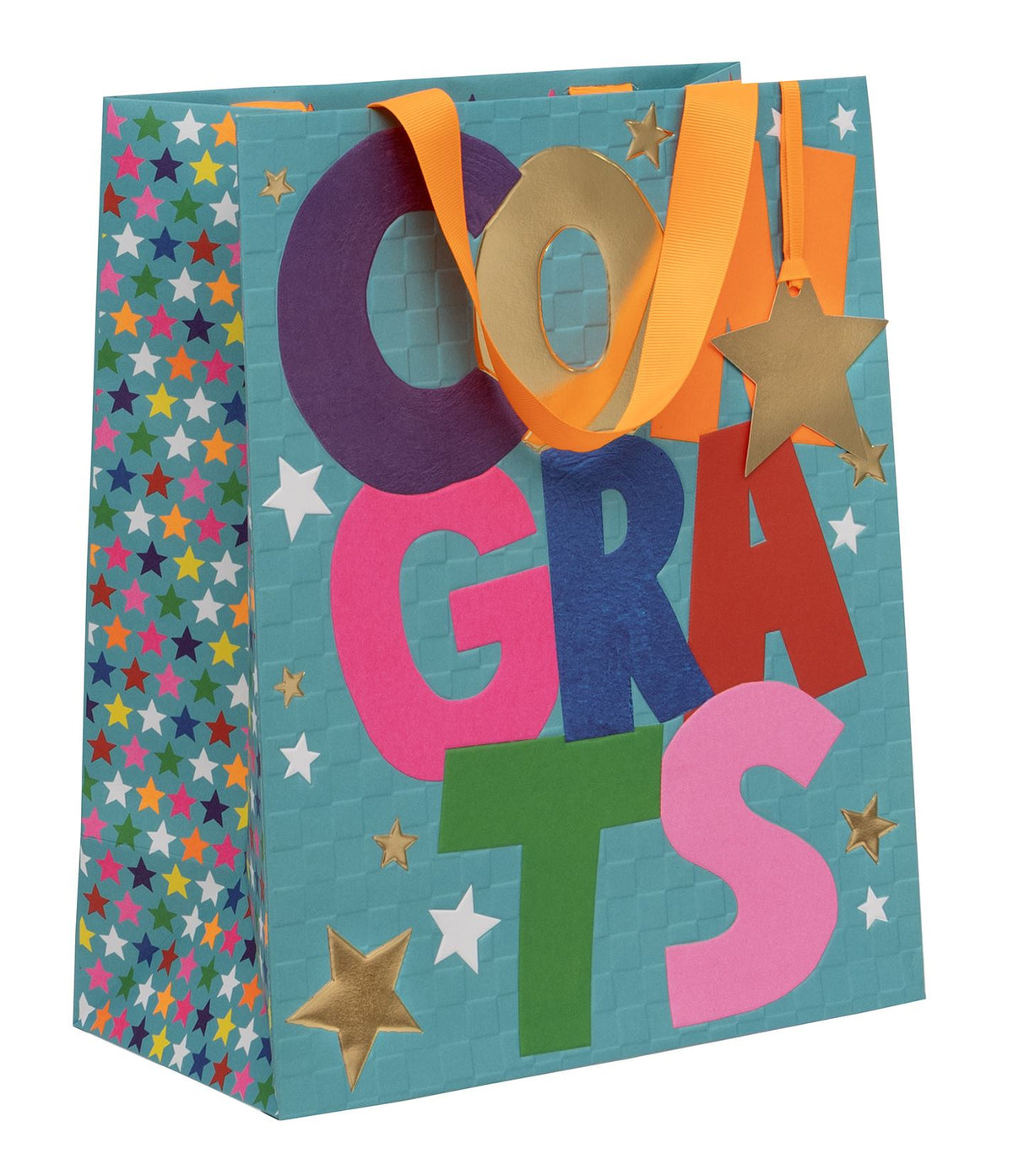 Congrats and Hooray Large Gift Bag by Paper Salad
