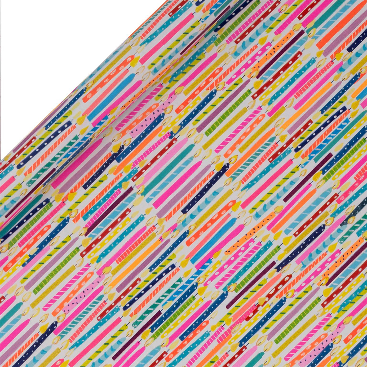 Candle Bright Wrapping Paper Roll (4m) by Paper Salad