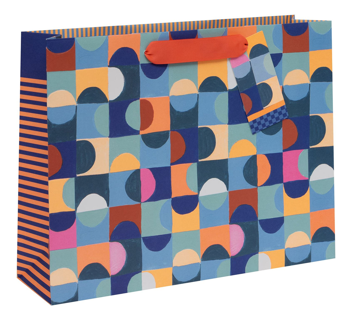 Mod Blocks Large Landscape Gift Bag by Paper Salad