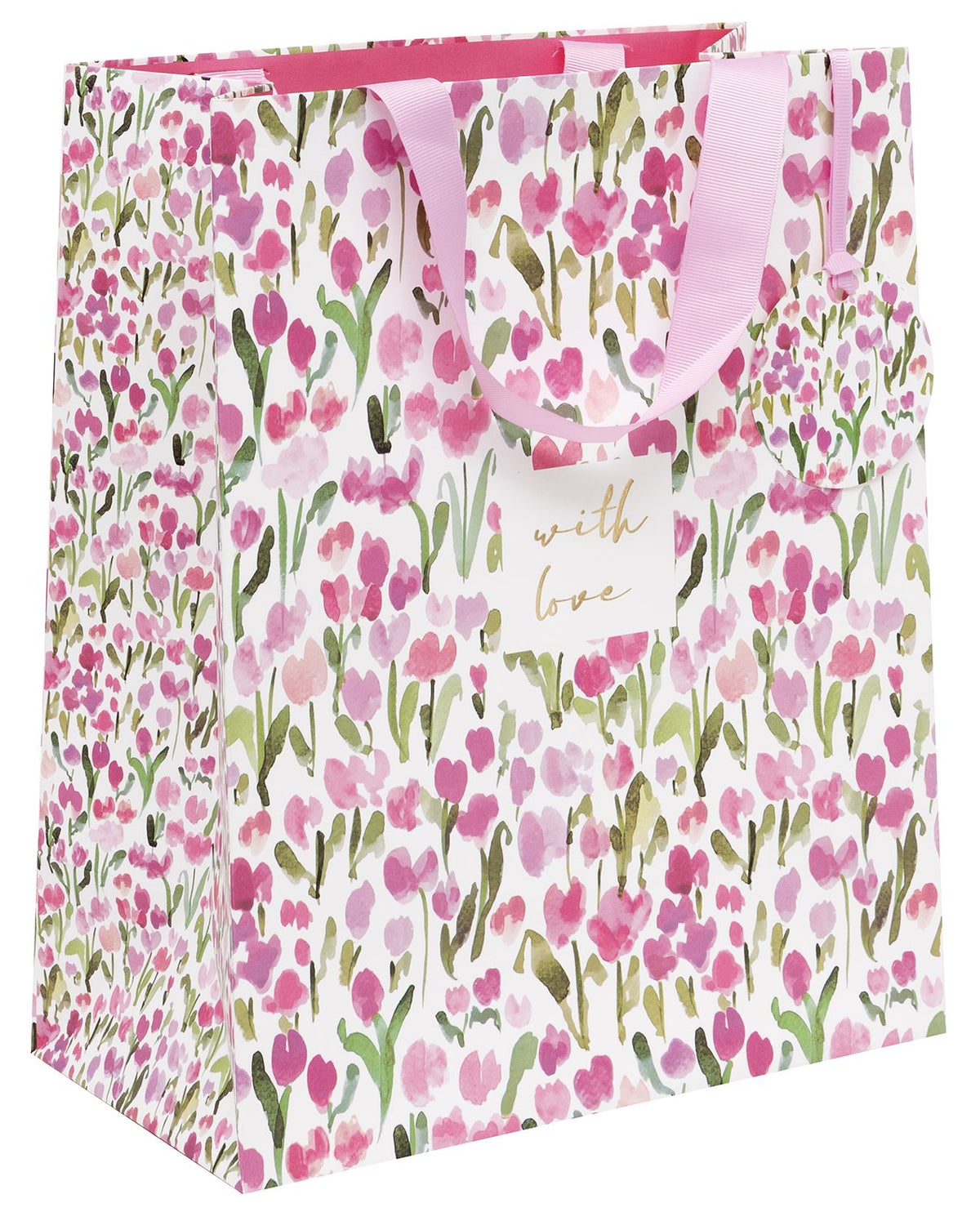 Tulip Tales Large Gift Bag by Stephanie Dyment