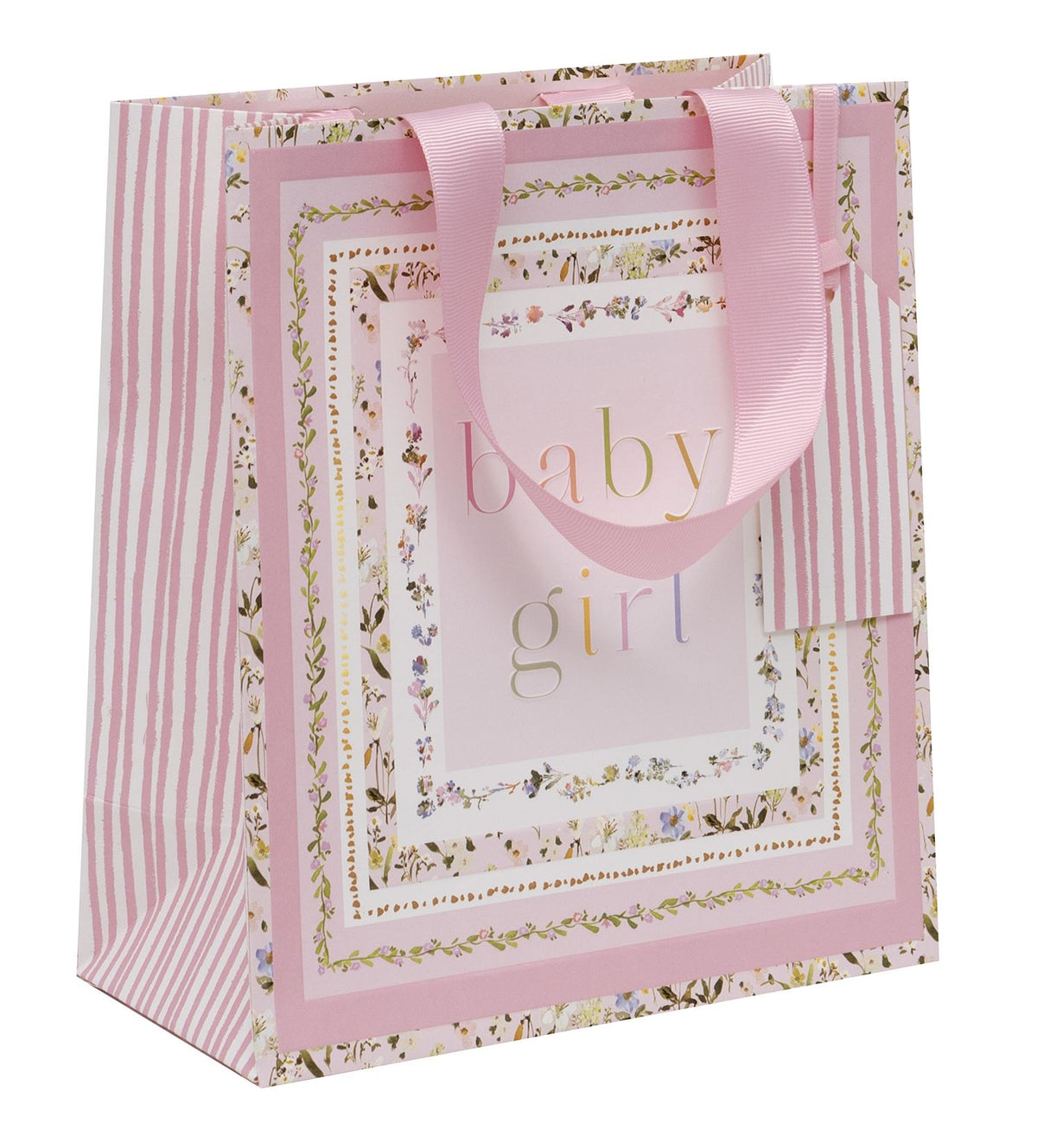 Baby Bloom Girl Medium Gift Bag by Stephanie Dyment