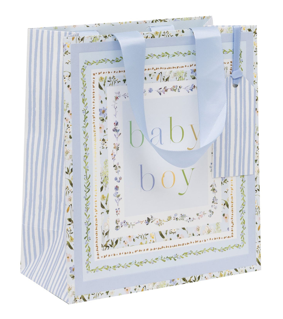 Baby Bloom Boy Medium Gift Bag by Stephanie Dyment