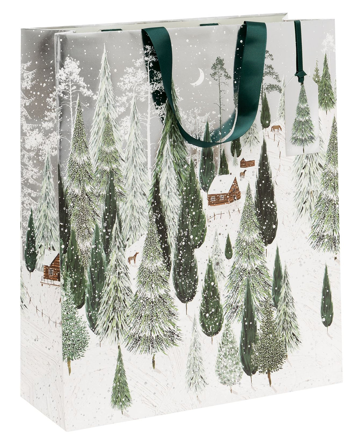 Moonlit Glade Extra Large Shopper Gift Bag by Summer Thornton