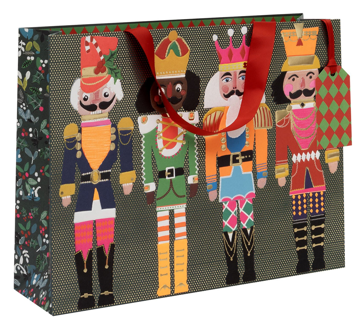 Noble Nutcrackers Large Landscape Gift Bag by Paper Salad
