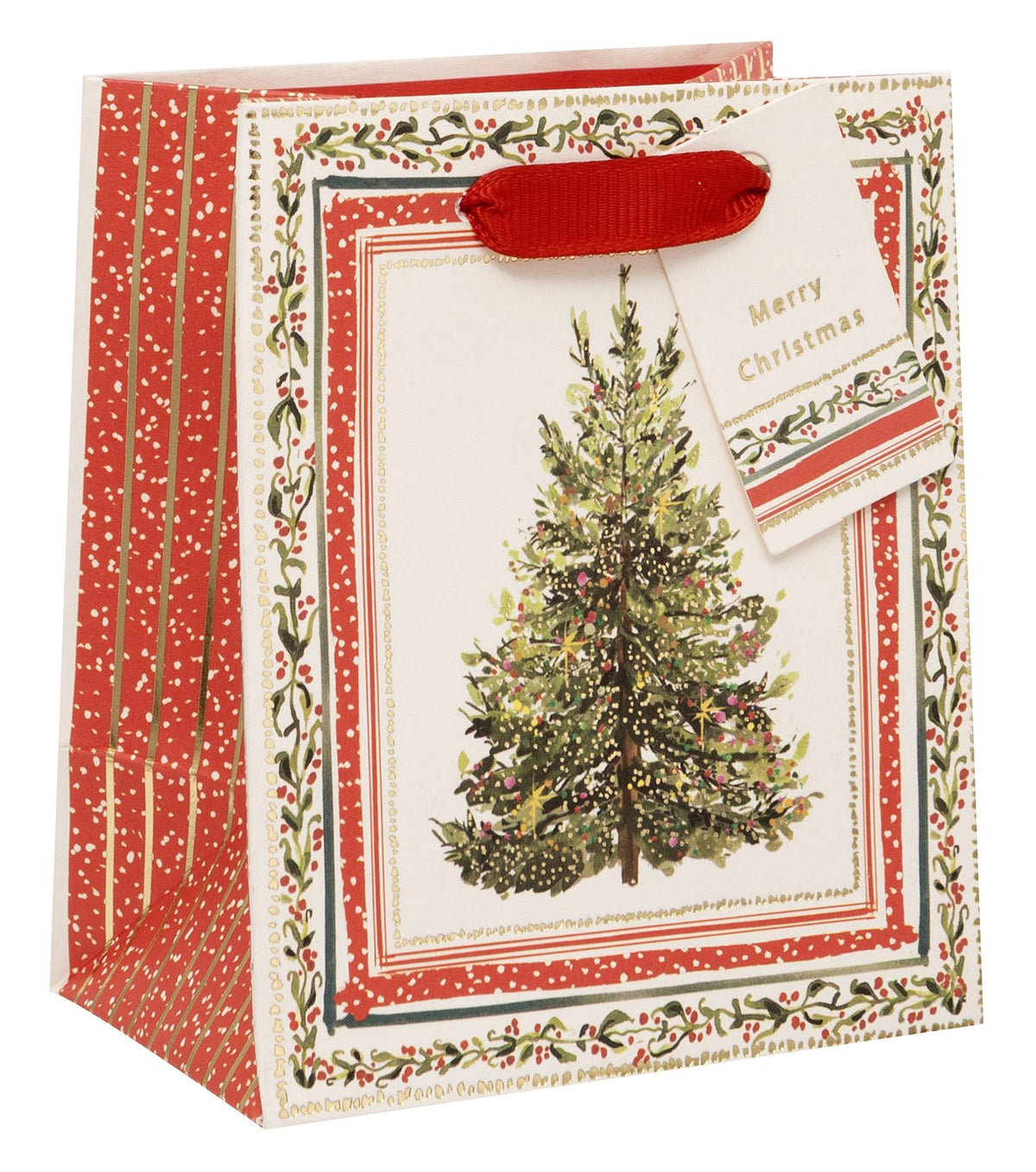 Pine Portrait Mini Gift Bag by Stephanie Dyment