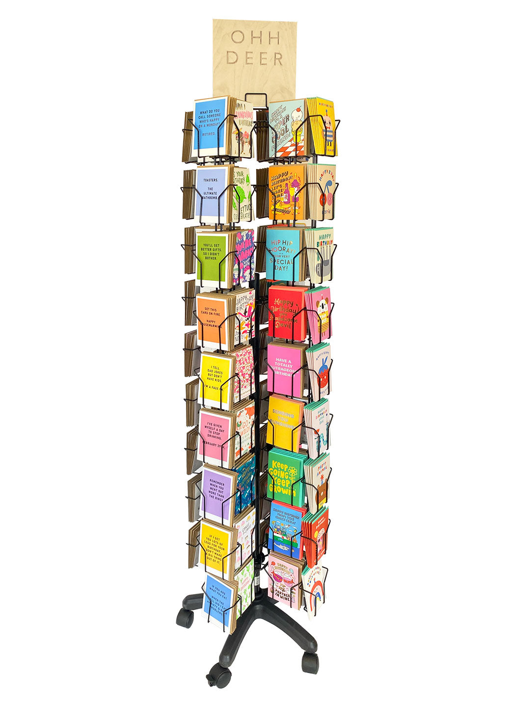 108 Pocket Greeting Card Spinner (POS03)
