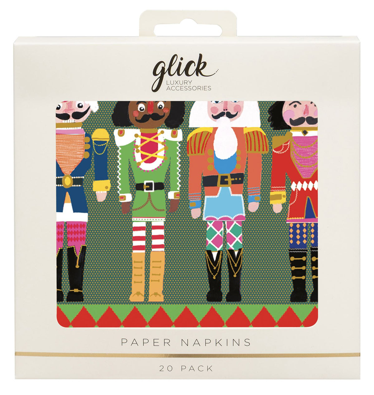Noble Nutcrackers Paper Napkins (Pack of 20) by Paper Salad