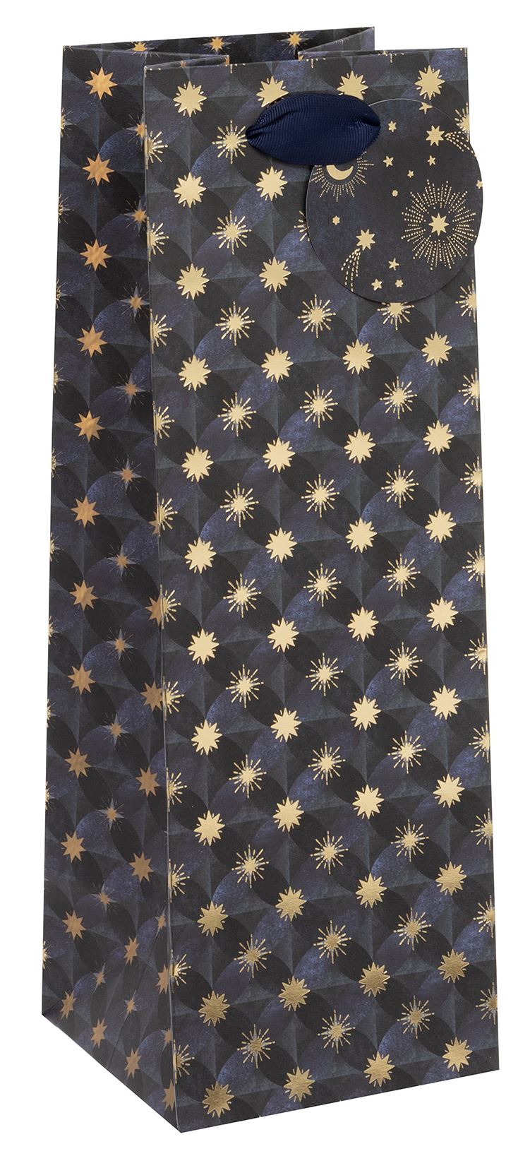 Astral Axis XL Bottle Gift Bag by Stephanie Davies