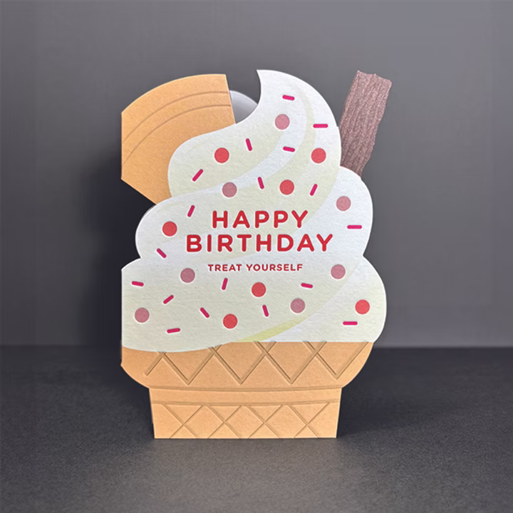 Taking Shape - Happy Birthday Ice Cream