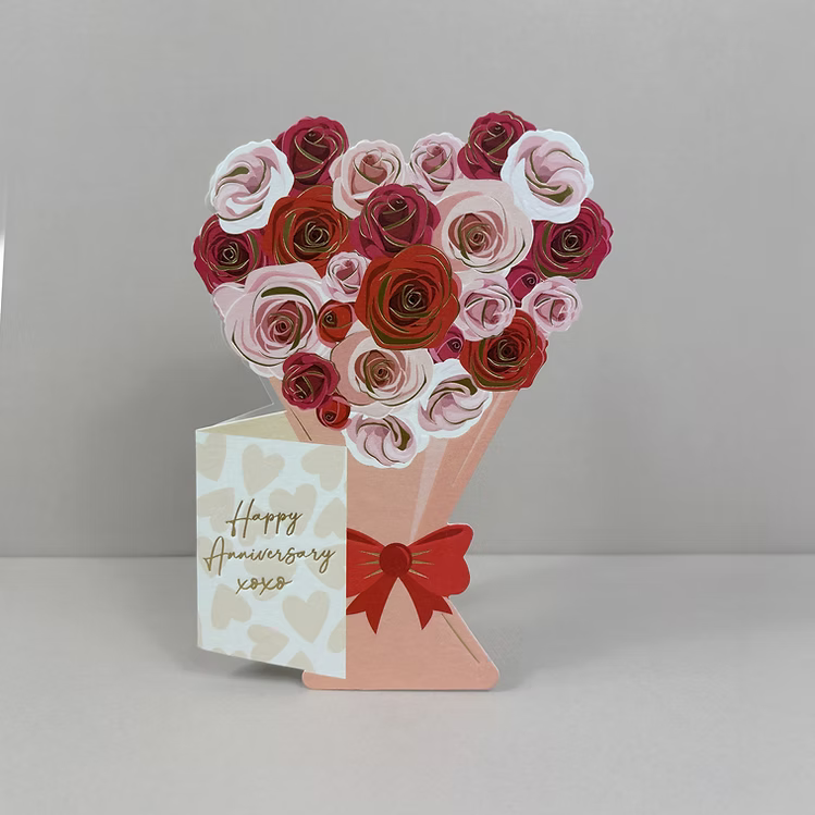 Taking Shape - Happy Anniversary Roses