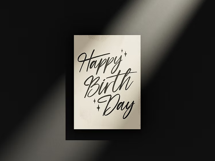 Dancing In The Rain - Happy Birthday Script