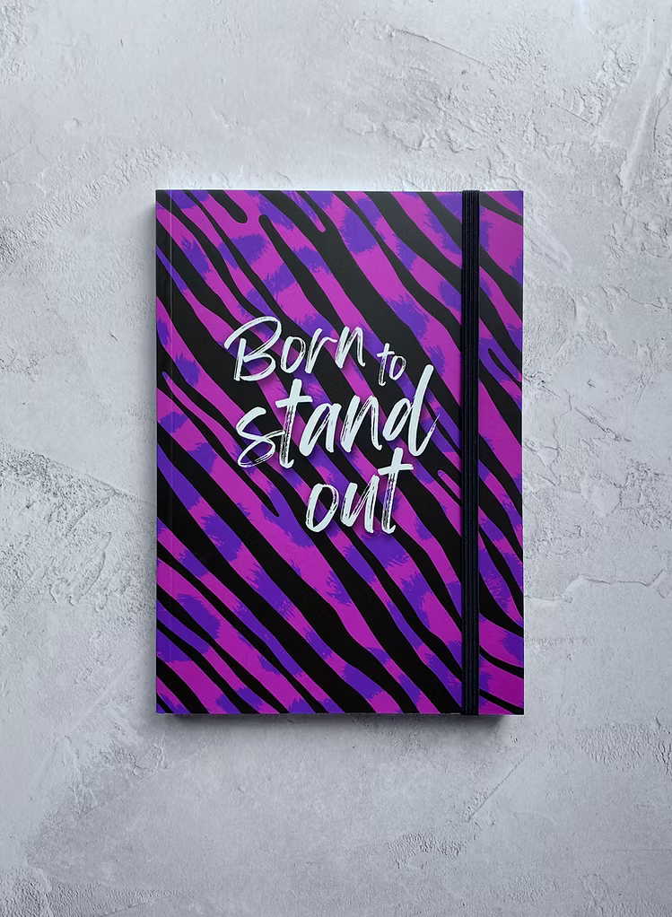 A5 Notebook - Born To Stand Out
