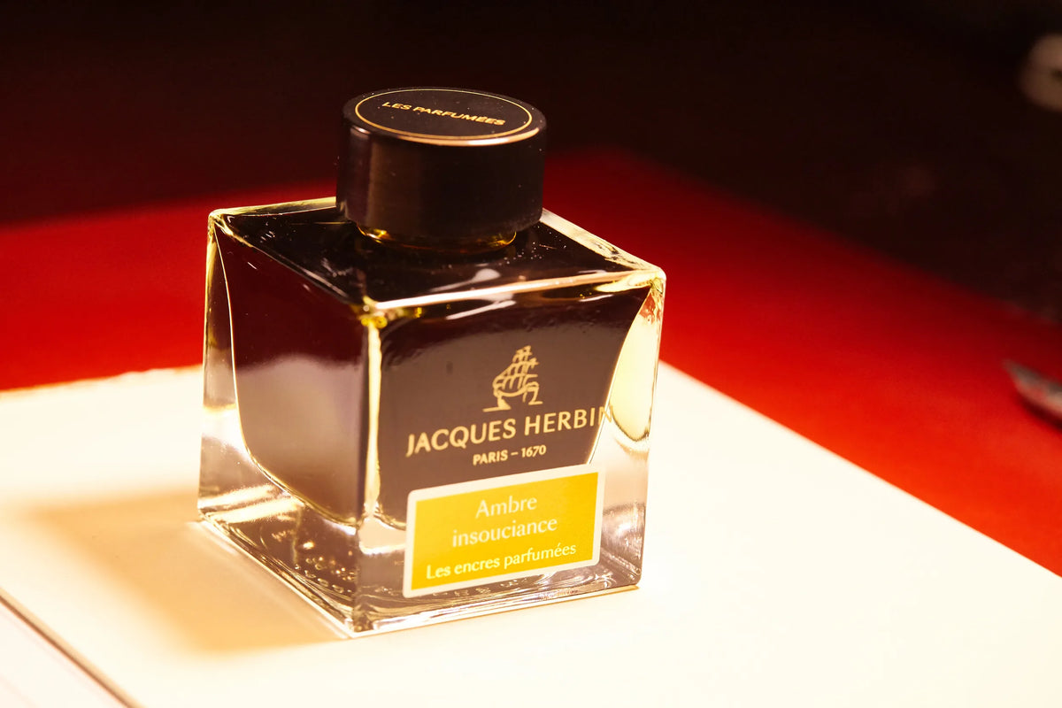 Jacques Herbin Scented Ink 50ml | Carefree Amber / Ambre Insouciance