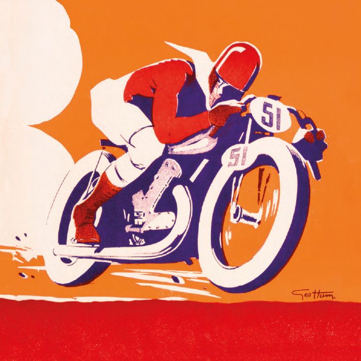 Georgers Hamel aka Geo Ham Race! Art Card