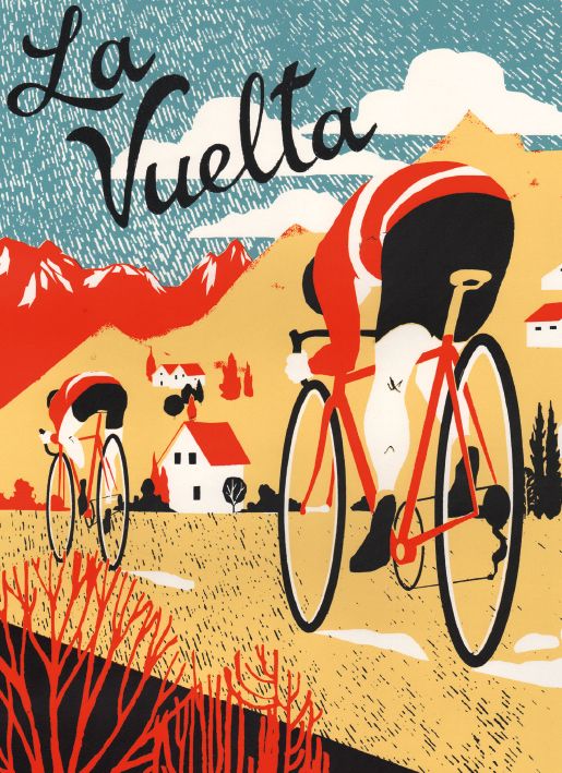 Eliza Southwood La Vuelta Art Card