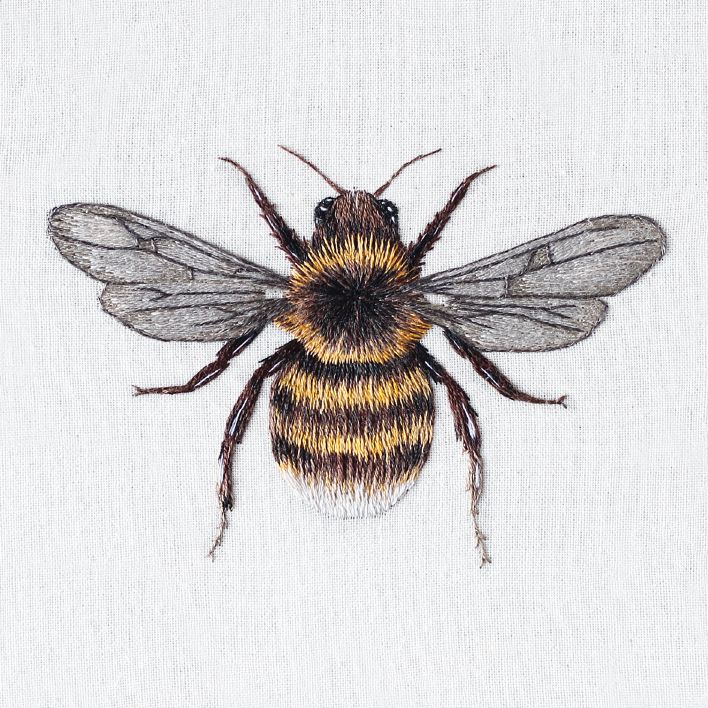 Emillie Ferris Bee Art Card