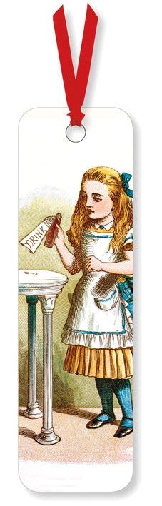 Sir John Tenniel Drink Me Bookmark