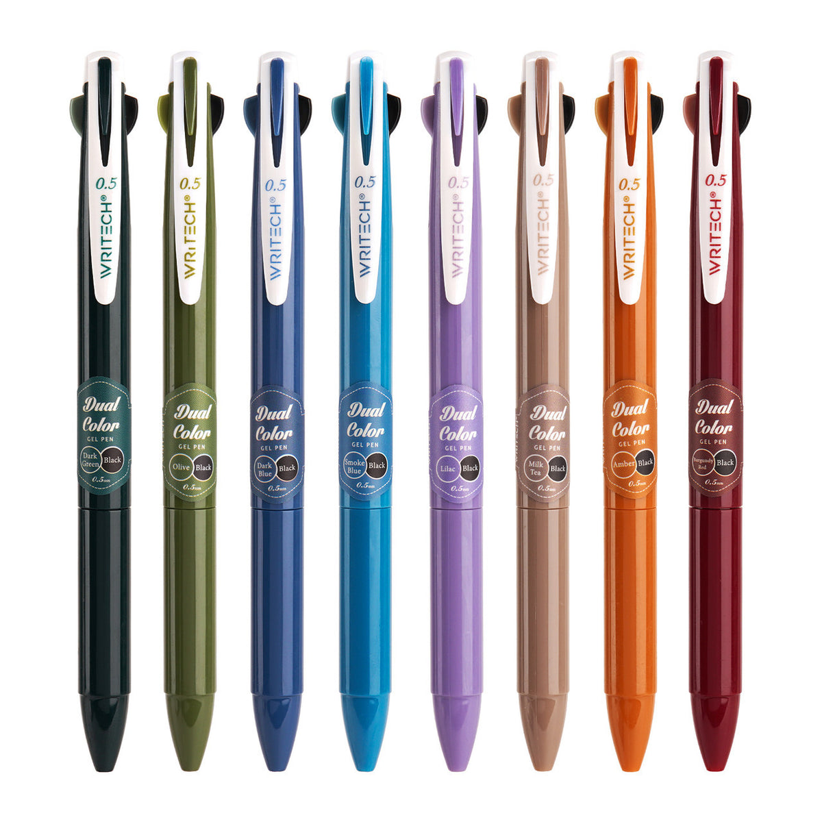 Writech Dual Colour gel pens