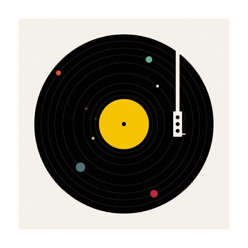 Florent Bodart Music Everywhere Art Card