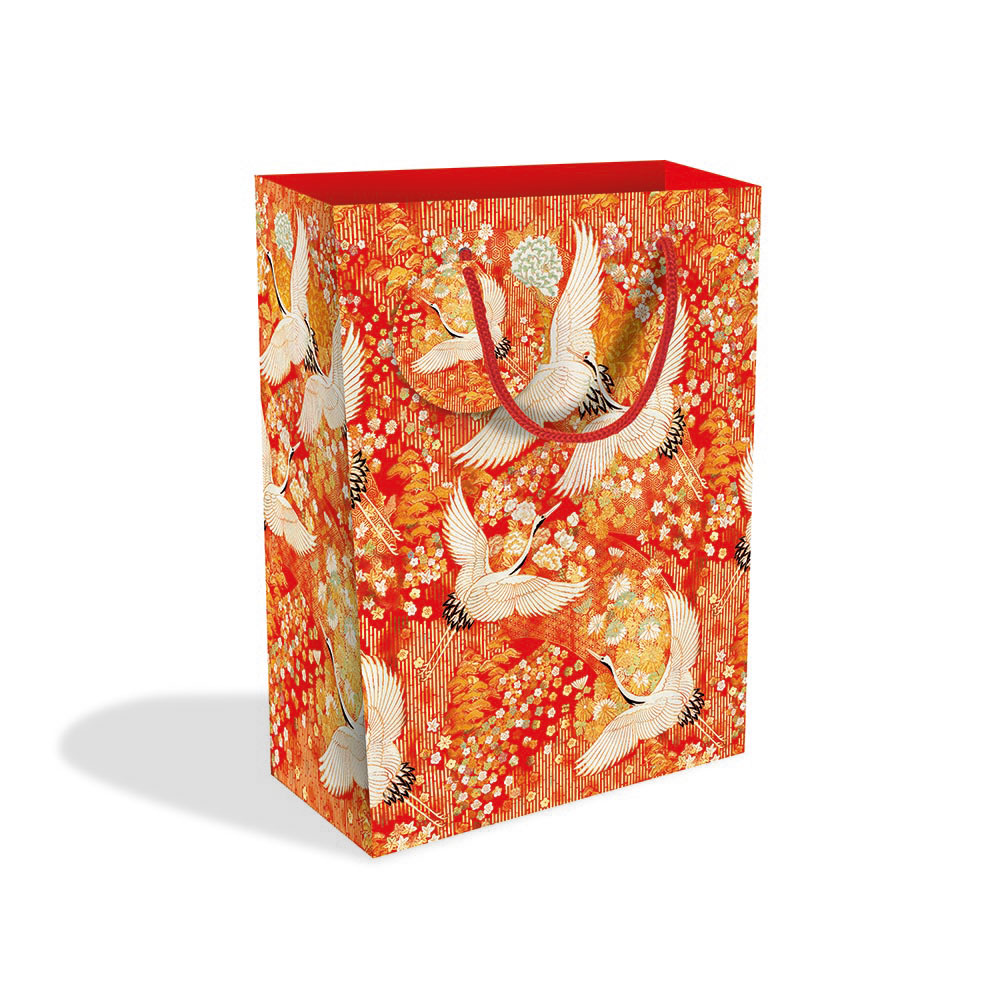 Kimono Cranes Large Bag