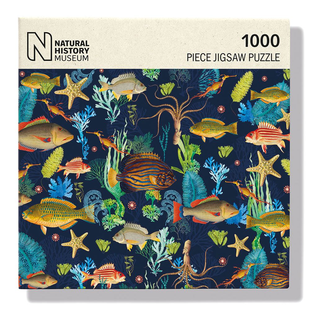 Natural History Museum An Array of Marine Life Jigsaw Puzzle