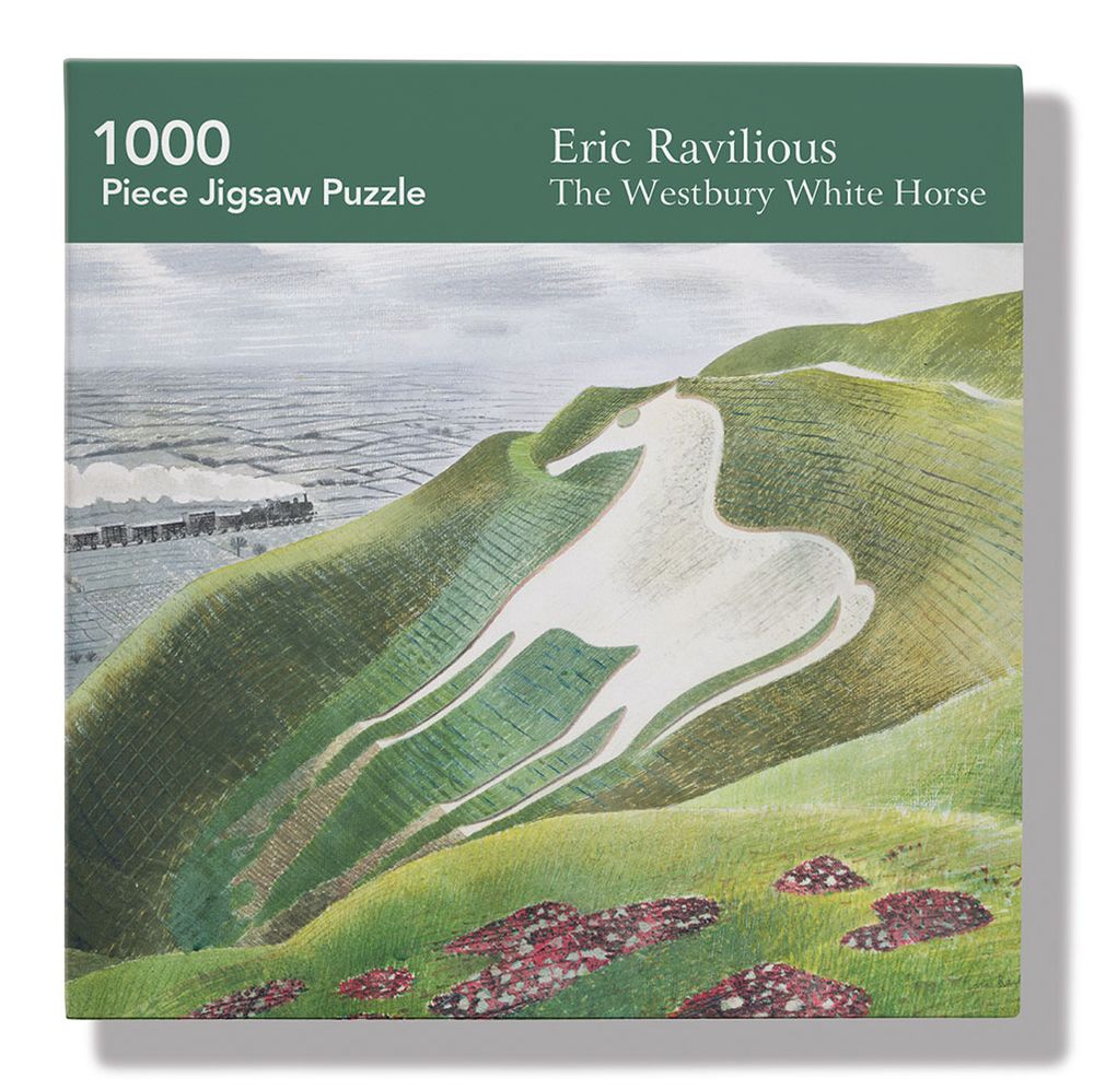 Eric Ravilious Westbury White Horse Jigsaw Puzzle