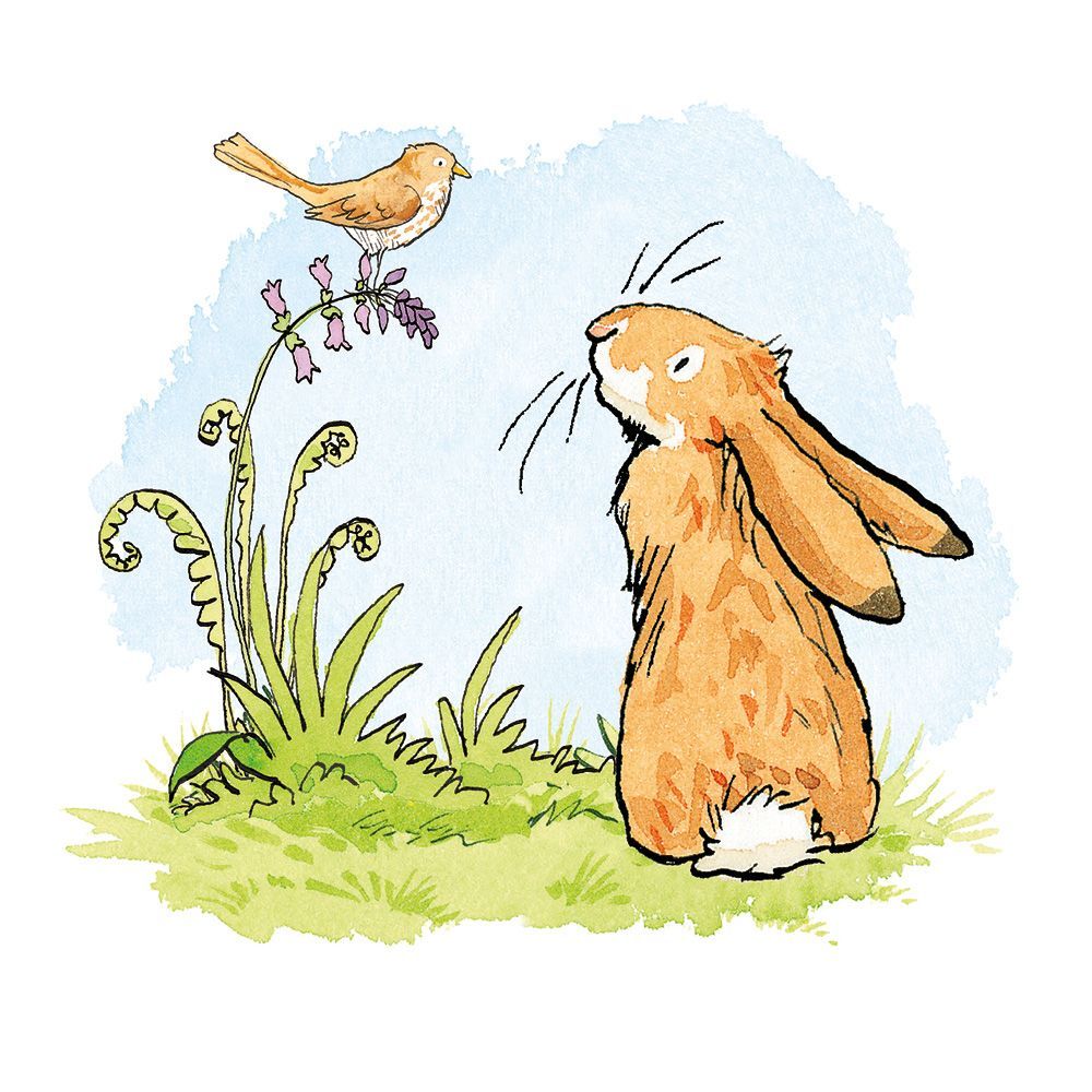 Anita Jeram A Little Birdie Told Me… Art Card