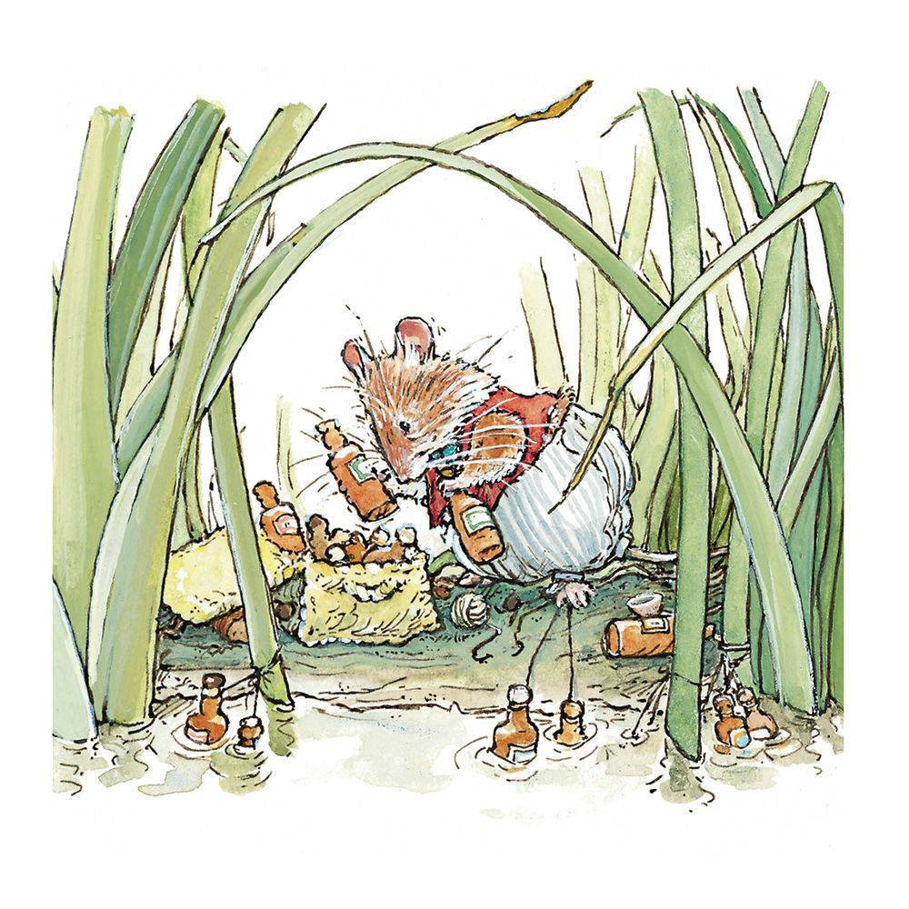 Jill Barklem Chilling the Refreshments Art Card