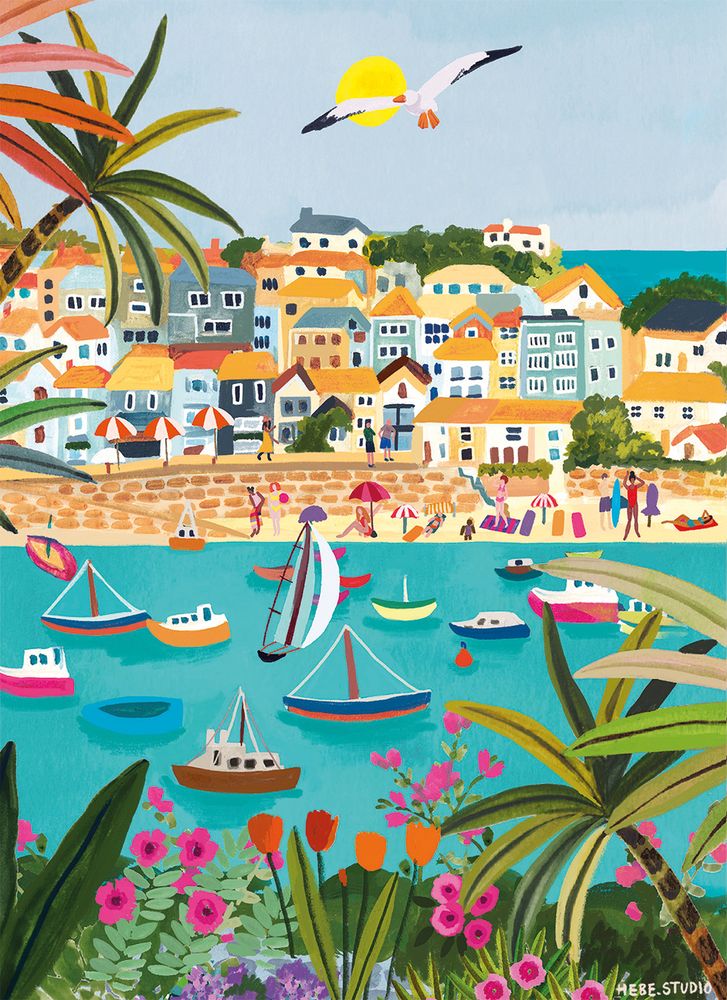 Rhi James ST Ives, Cornwal Art Card