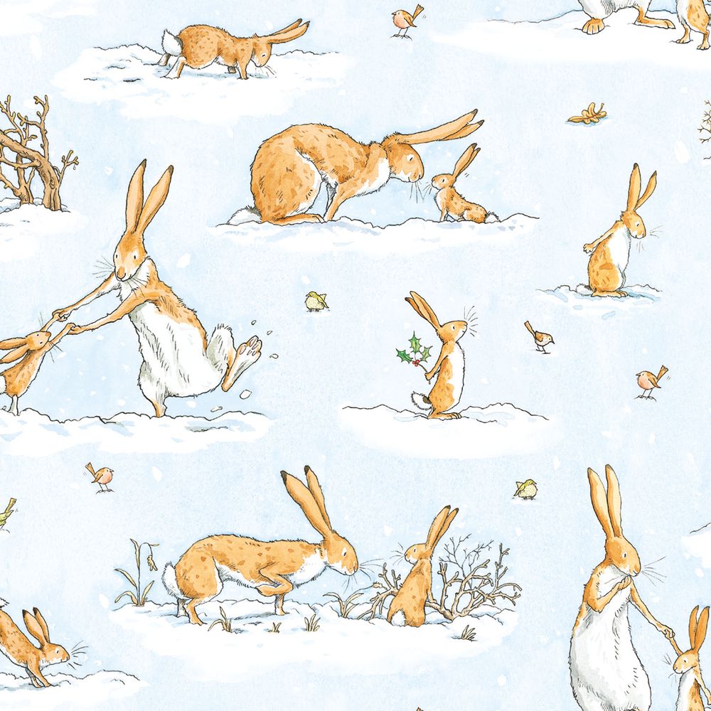 Snow - How Much I Love You Christmas Gift Wrap Sheet