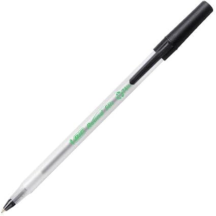 BIC ECOlutions Round Stic Ballpoint Pen (Black)