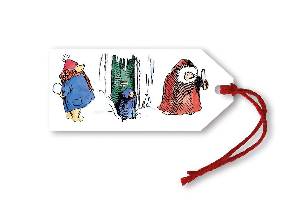 Peggy Fortnum Festive Paddington Gift Tags