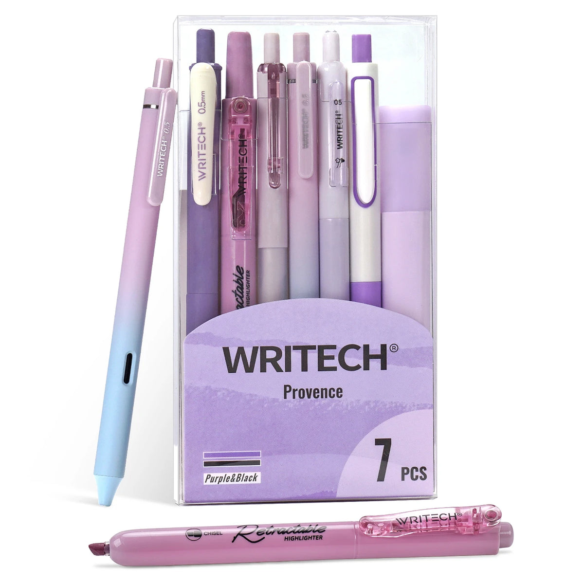 Writech 7-Piece Colour Coded Writing Set – Provence