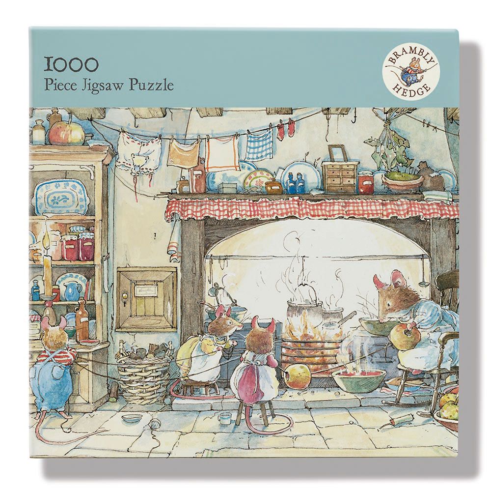 Jill Barklem Kitchen at Crabapple Cottage Jigsaw Puzzle