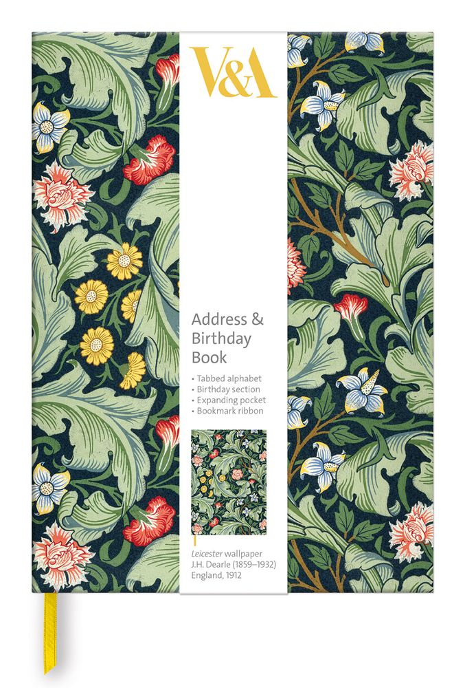 Leicester Wallpaper - Address and Birthday Book