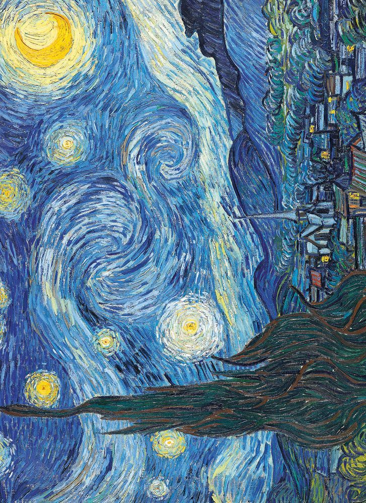 Van Gogh at Night Notecard Wallet