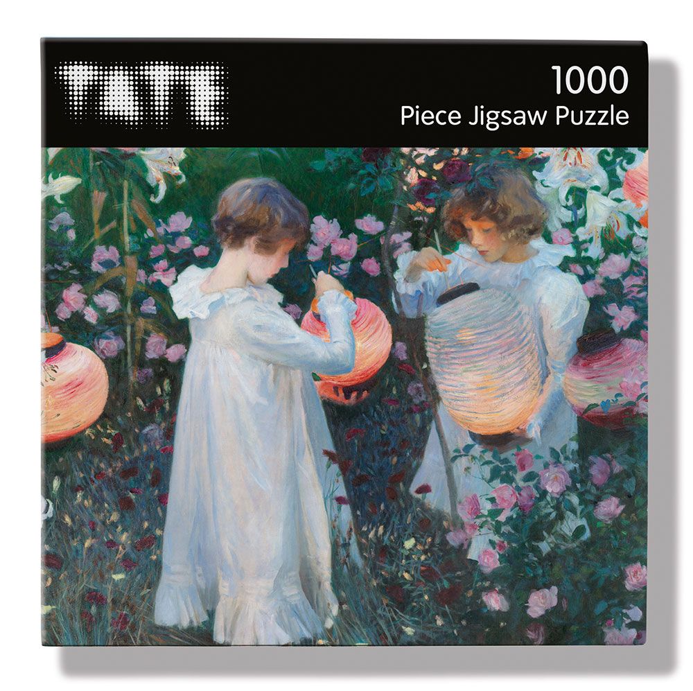 John Singer Sargent Carnation Lily Rose Jigsaw Puzzle