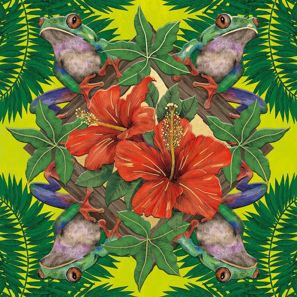Matthew Williamson Jungle Hopper Art Card