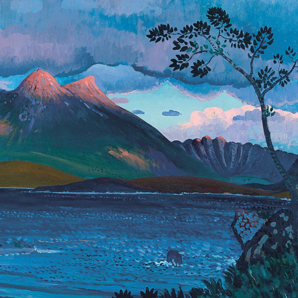 James Dickson Innes A Detail from Arenig Art Card