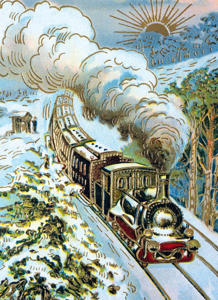 The Christmas Express Christmas Card Pack