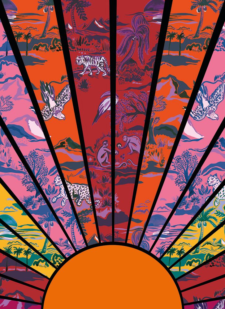 Matthew Williamson Savannah Sundown Art Card