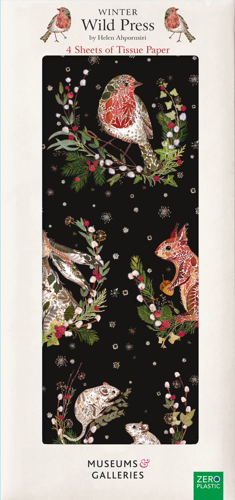 Helen Ahpornsiri Wild Press Woodland Wreaths Tissue Paper