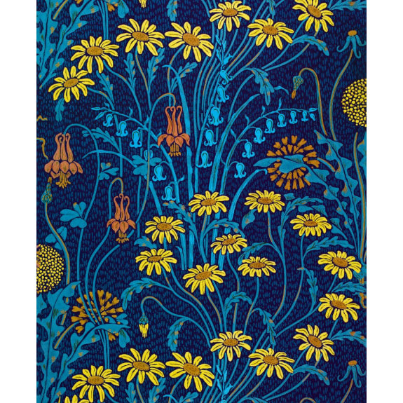 Walter Crane Meadow Flowers Art Card | Blank Inside
