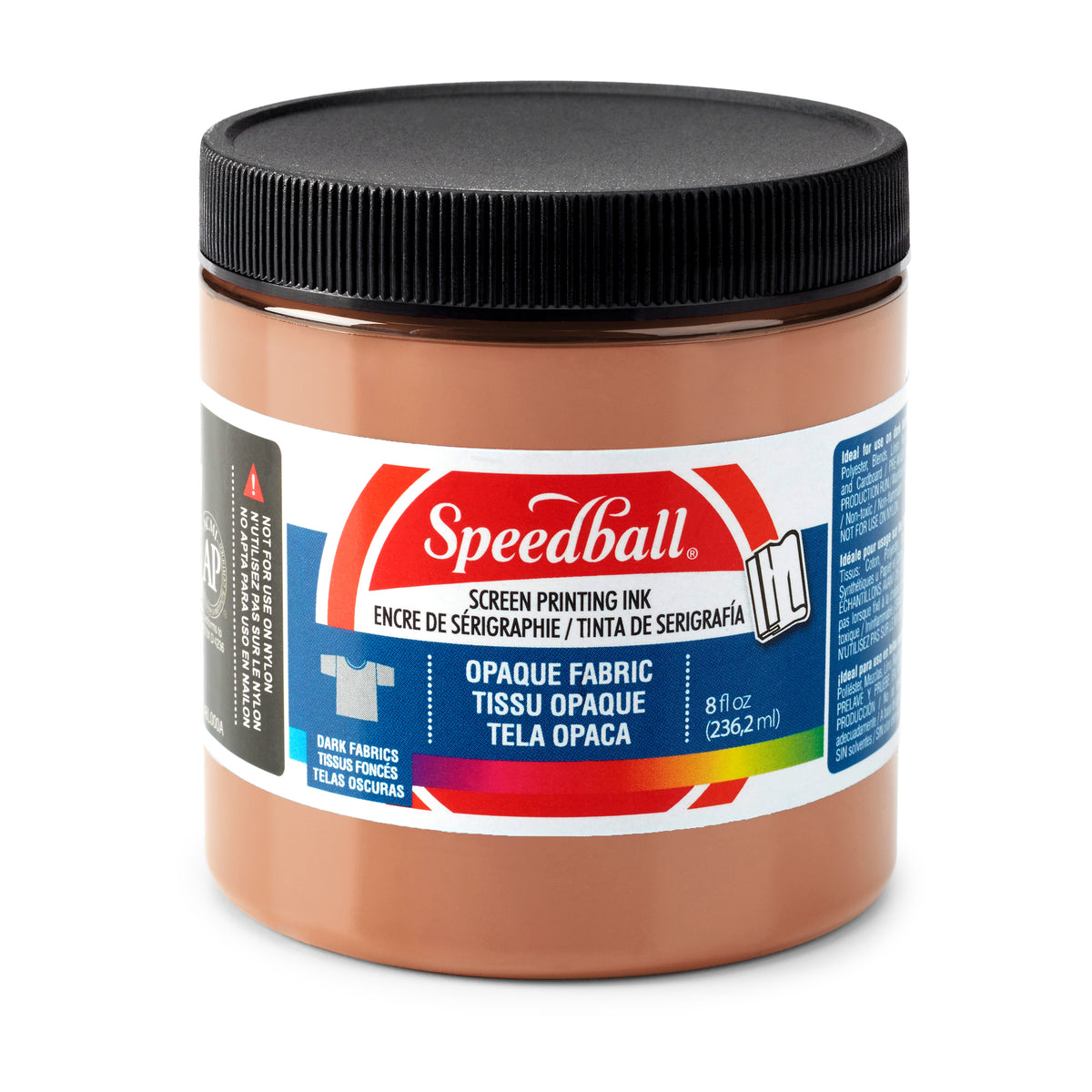 Speedball Shimmer Fabric Screen Printing Ink 236ml – Rose Gold