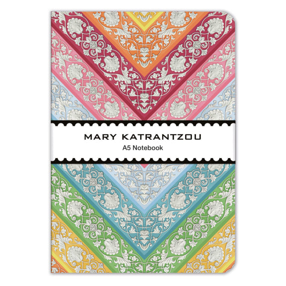 Rainbow Chevrons - A5 Notebook