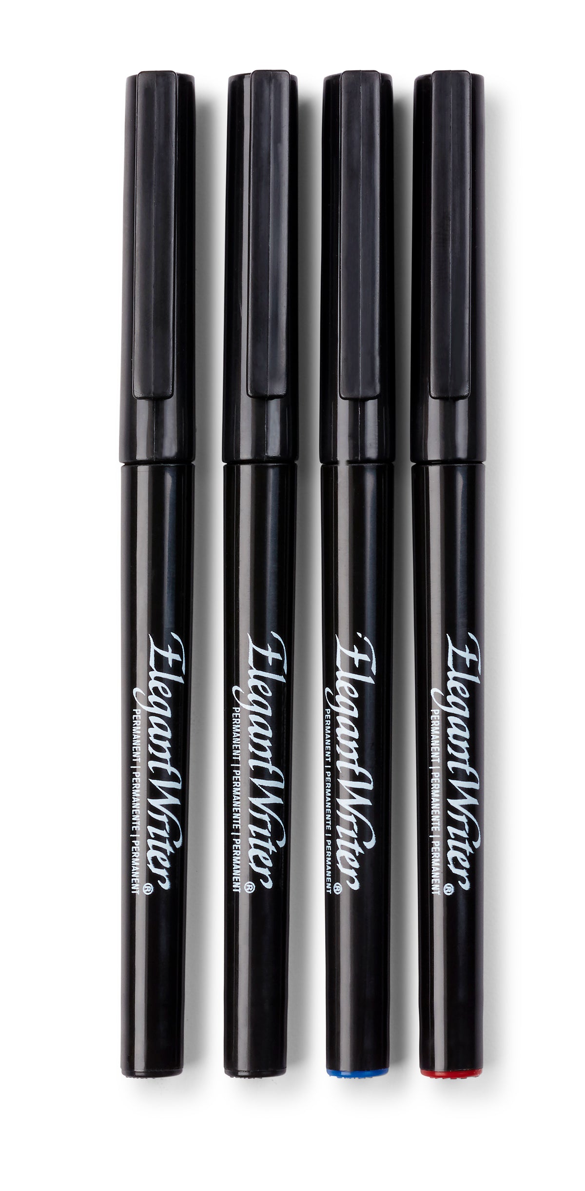Speedball Permanent Elegant Writer Calligraphy Marker Set of 4, 1.3mm